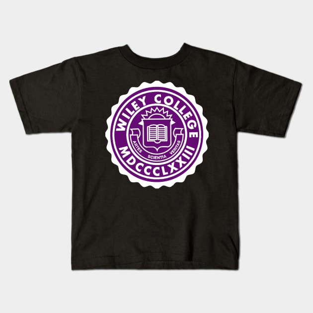 Wiley 1879 College Apparel Kids T-Shirt by HBCU Classic Apparel Co